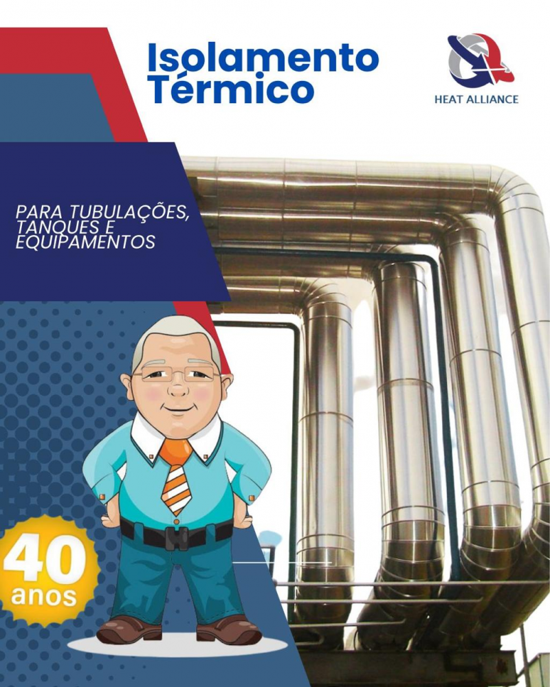 Isolamento Térmico Industrial: mais eficiência, segurança e economia para sua planta Isolamento Térmico Industrial: mais eficiência, segurança e economia para sua planta