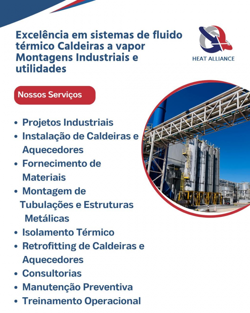 Por que contar com uma especialista em sistemas térmicos, vapor e montagens industriais faz toda a diferença?
