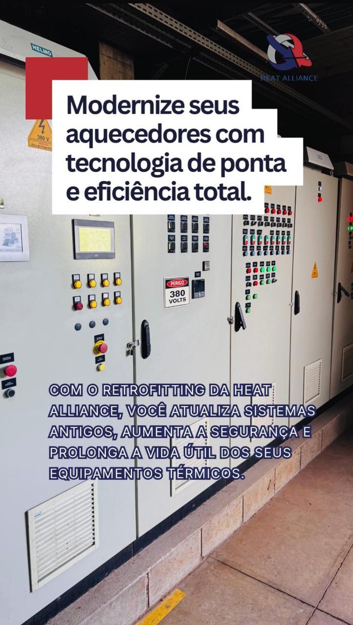 Modernize seus Aquecedores Industriais com o Retrofitting da Heat Alliance Modernize seus Aquecedores Industriais com o Retrofitting da Heat Alliance