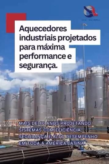 Aquecedores Industriais Projetados para Máxima Performance e Segurança com a Heat Alliance